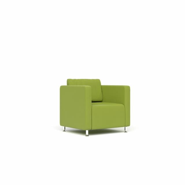 Кресло Юнитекс РОБИН Rb.002.01 экокожа премиум / фисташковая