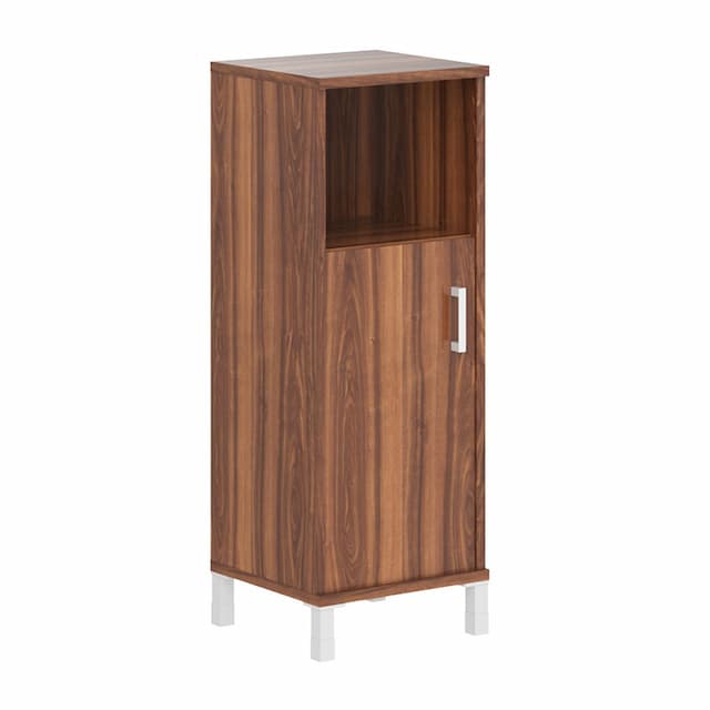 Шкаф-колонка средняя с глухой малой дверью Skyland B 421.2(L) орех даллас 475х450х1286 BORN