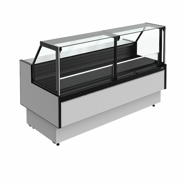 Витрина холодильная Carboma Palm 3 GC95 SL 2,0-1 без боковин (версия 2.0) 9006-9005