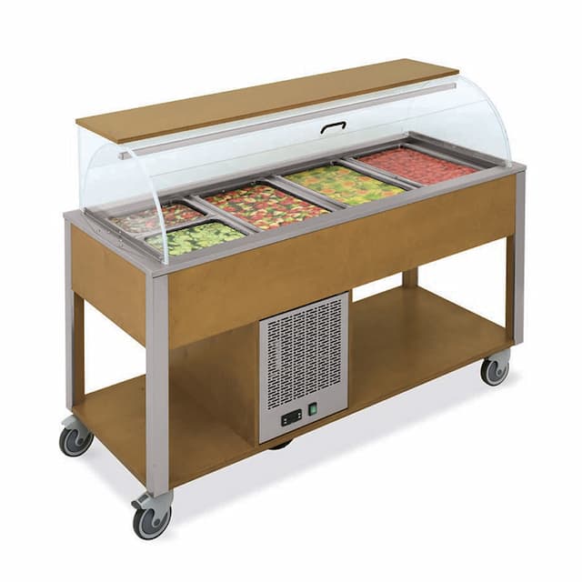 Стол Шведский охлаждаемый MetalCarrelli 6940.3R (дуб)