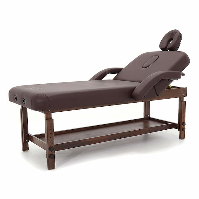 Стационарный массажный стол деревянный Med-Mos FIX-1A (МСТ-7Л)