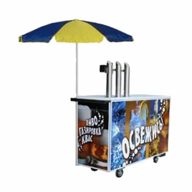 Ролл-бар «Дельта – II/3» на 3 вида газировки с сиропом на 2 кега